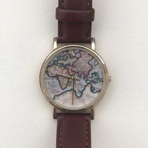 Urban Outfitters globe watch